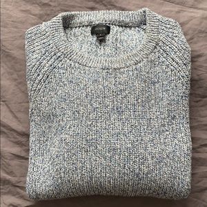 J. Crew sweater - knit blue/gray/white - men’s L